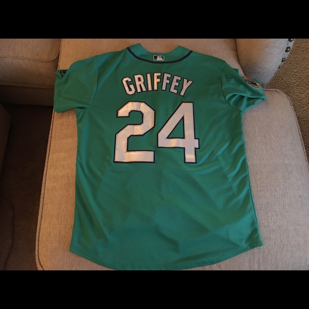 Seattle Mariners MLB Ken Griffey Jr Retro Jersey